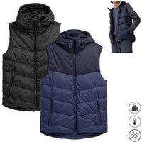 4F Steppjacke 4F - Hybridweste Herren Outdoor Weste - synt. Daune von 4F