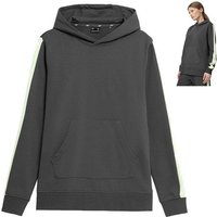 4F Trekkingjacke 4F - Damen Hoodie Pullover Sweatshirt, grau von 4F