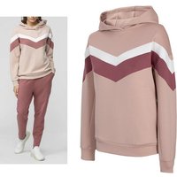 4F Trekkingjacke 4F - Damen Sweatpullover - dicker Hoodie, weiß rose von 4F