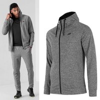 4F Trekkingjacke 4F - Herren Fitness- und Lauf Hoodie - grau melange von 4F