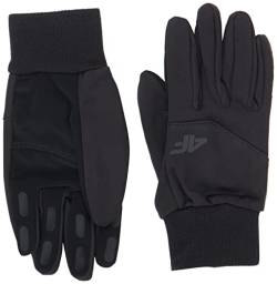 4F Unisex Gloves REU003 Jeans, DEEP Black, XS von 4F