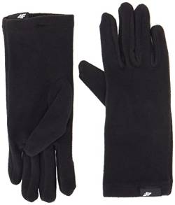 4F Unisex Gloves REU015 Jeans, DEEP Black, XL von 4F