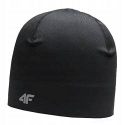 4F Unisex H4Z22-CAF003 Baskenmütze, DEEP Black, L/XL von 4F