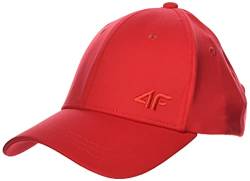 4F Women's H4L20-CAD005-62S Mütze, rot red, S-M von 4F