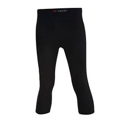 Herren-Unterhose für Thermo-Unterwäsche, Schwarz, Länge 3/4 Panta Air Tech XTECH Made in Italy Größe XL von 4moto