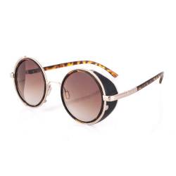 4sold® Steampunk Sunglasses 50s Round Glasses Copper Cyber Goggles Rave Goth Vintage Victorian like Sunglasses von 4sold