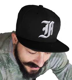 4sold Fullcap 6 Panel Baseballcap Baseball versch Snapback (Designer Baseball Cap, Herren Damen Unisex Erwachsene) Hip-Hop-Mütze, Hysteresenverschluss (F) (F) von 4sold