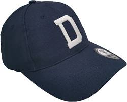 4sold Kinder Jungen Mädchen 3D Hut Sport Alphabet Baumwolle Navy Cap Verstellbar Baseball Sport Schule, Kinder Navy D, Einheitsgröße von 4sold