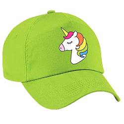 4sold Mädchen Einhorn Baseball Cap Regenbogen Kinder Sommer Hut Schule Kinder Caps Sport Mädchen Verstellbar Baseball, lindgrün, Einheitsgröße von 4sold