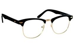 4sold NEW UNISEX (Damen Herren) Retro schwarz Lesebrille Brille +0.50 +0.75 +1.0 +1.5 +2.0 +2.5 +3.00 +4.00 Reading glasses (Retro Black, 1.5) von 4sold