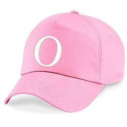 4sold Unisex Bindemütze Babymütze Jungen Mädchen Mütze Baseball Cap Rosa Hut Kinder Kappe Alphabet A-Z (O) von 4sold