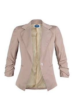 4tuality AO Damenblazer mit 3/4 Arm beige Gr. M von 4tuality