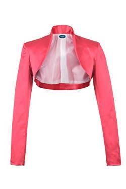 4tuality AO Eleganter Satin Bolero Coral Gr. XL von 4tuality