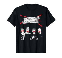 5 Seconds of Summer - Crossed Lines T-Shirt von 5 Seconds Of Summer Official