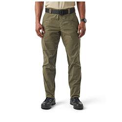 5.11 Tactical Herren Icon Cargo Hose Flax-Tac Stretch Guessted Teflon Finish Style 74521 von 5.11