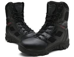 5.AA JX068 A Herren Tactical Boot M.YKK Zipper Combat Wanderhalbschuhe Schwarz 40EU von 5.AA