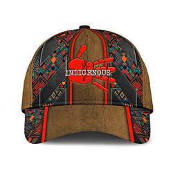 501 Baseball Cap Native Hand Red Indigenous Unisex Baseballkappe Vintage Reine Farbe Angeln Hüte Für Kletter Wander von 501