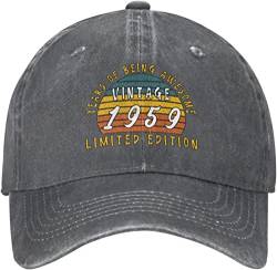 501 Baseballkappe Jahrgang 1959 Geburtstag Basecap Baseball Cool Baseball Cap Mode Baseballkappe Mütze Für Wandern Vintage Athletic von 501