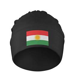 501 Damen Herren Sportmütze Kurdische Flagge Chemo Hut Bequeme Beanie Mütze Weich Strickmütze Für Adult Outdoor Skifahren von 501