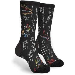 501 Lehrerwissen Mathematik Herren Damen Wandersocken Atmungsaktiv Fußballsocken Antiblasen Trekkingsocken Für Wandern Trekking Outdoor von 501