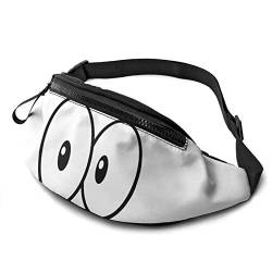 Handytasche Tasche Cartoon-Augen Umhängetaschen Verstellbarer,Stylisch Gürteltasche Für Outdoor Hundetraining Geschenke 14X35cm von 550