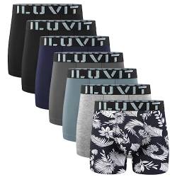 5Mayi Boxershorts Herren Baumwolle Herren Retroshorts Männer Unterhosen Boxer Unterwäsche Packs XL von 5Mayi