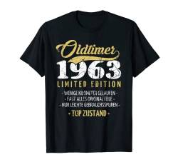 60. Geburtstag Vintage 1963 T-Shirt von 60. Geburtstag Vintage 1963