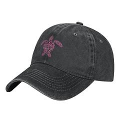 600 Baseball Cap, Schildkröten-Buchstaben Kappe Freizeit Basecap Mode Mütze Für Damen Erwachsene Mädchen,Unisex von 600