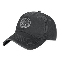 600 Baseball Cap, Viking Symbol Nordischer Kompass Baseballkappe Verstellbar Basecap Atmungsaktiv Sonnenschutzkappe Für Herren Reisen Running,Unisex von 600