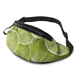 600 Sport Gürteltasche Zitronen Und Limetten Sporttasche Große Kapazität Hüfttasche Stylisch Handytasche Tasche Für Aktivitäten Outdoor Reisen von 600