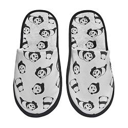 Men'S Slippers Süßer Panda Pantoffeln Unisex Home Slippers Bequem Winter Slippers Für Adult Damen Draussen M von 600