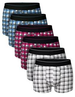 7 Days Herren Retro Shorts 3er oder 6er Pack aus Microfaser mit Elasthan 6er Pack M von 7 Days