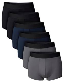 7 Days Herren Retro Shorts 3er oder 6er Pack aus Microfaser mit Elasthan 6er Pack M von 7 Days