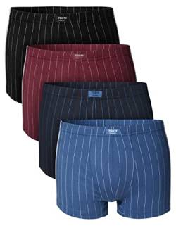 7 Days Herren Retro Shorts 4er oder 8er Pack aus Baumwolle mit Elasthan XL von 7 Days