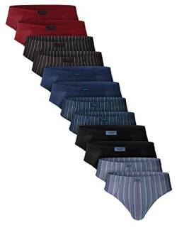 7 Days Herren Slip klassisch als 6er oder 12er Pack aus Microfaser mit Elasthan 12er Pack XXL von 7 Days