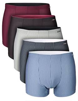 7Days Herren Retro Pant 5er oder 10er Pack gestreift aus Mikrofaser mit Elasthan 10er Pack M von 7 Days