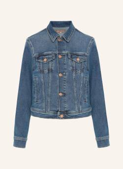 7 For All Mankind Classic Trucker Jacket blau von 7 For All Mankind