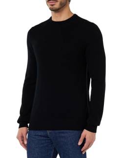 7 For All Mankind Crew Neck Knit Cashmere w/Stitch Detail Black von 7 For All Mankind