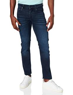 7 For All Mankind Herren Slimmy Luxe Performance Eco Dark Blue Jeans, Dark Blue, 34W 30L EU von 7 For All Mankind