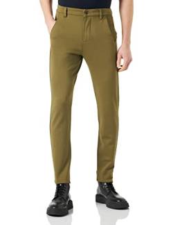 7 For All Mankind Herren Travel Chino Double Knit Pants, Grün, 32 EU von 7 For All Mankind