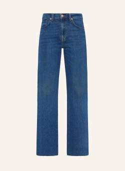 7 For All Mankind Jeans Tess Trouser Straight Fit blau von 7 For All Mankind