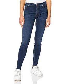 7 for all mankind Damen Skinny Jeanshose HW, Blau (Dark Blue DK), W30/L30 (Größe: 30) von 7 For All Mankind