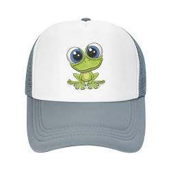 716 Baseball Cap Frosch Mit Großen Augen Baseballmütze Casual Basecap Uv-Schutz Sommermütze Für Sommer,Erwachsenen,Sport von 716