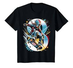 Kinder 8 Jahre Skateboard Jungen Skater T-Shirt von 8 Jahre Junge Geburtstag Skateboard Skater Skaten