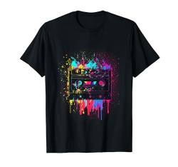 90er 80er Jahre Motto Party Outfit 90er 80s Kostüm Geschenk T-Shirt von 80er 90er Jahre Retro Kassette Outfits & Geschenk