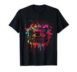 90er 80er Jahre Motto Party Outfit Kostüm Geschenk T-Shirt von 80er 90er Jahre Retro Kassette Outfits & Geschenk