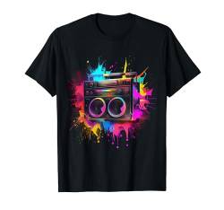 90er 80er Jahre Motto Party Outfit Kostüm T-Shirt von 80er 90er Jahre Retro Kassette Outfits & Geschenk