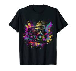 Achtziger Jahre Disco Kostümparty Mottoparty Retro 80er T-Shirt von 80er 90er Jahre Retro Kassette Outfits & Geschenk