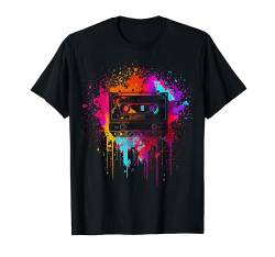 Achtziger Jahre Disco Kostümparty Mottoparty Retro 80er T-Shirt von 80er 90er Jahre Retro Kassette Outfits & Geschenk