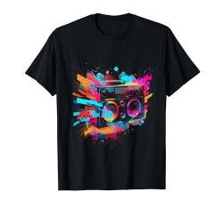 Kassette 90er Jahre Outfit Retro Vintage 80er Party T-Shirt von 80er 90er Jahre Retro Kassette Outfits & Geschenk